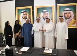 Emirates ID Authority delegation discuss opportunities for joint cooperation with HBMeU