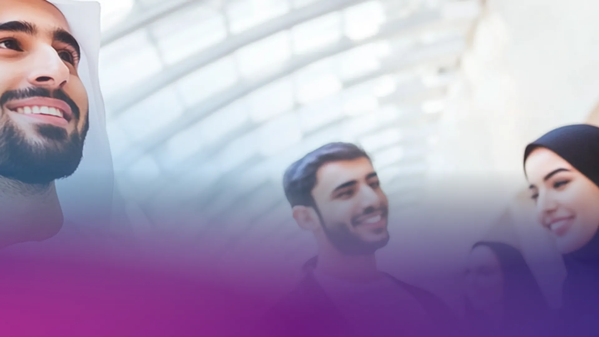 Banner background: abstract educational theme