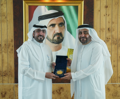 UAE Tour 2025 stage five finale at HBMSU campus