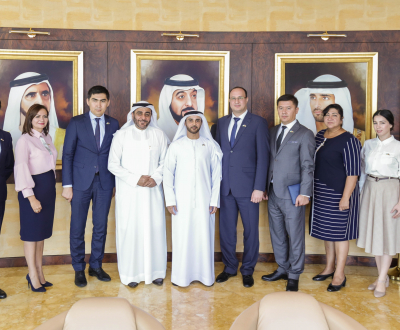 Hamdan Bin Mohammed Smart University hosts delegations from Jordan & Uzbekistan