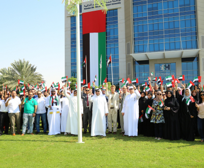 Hamdan Bin Mohammed Smart University reaffirms loyalty to leadership and celebrates national unity during ‘Flag Day’