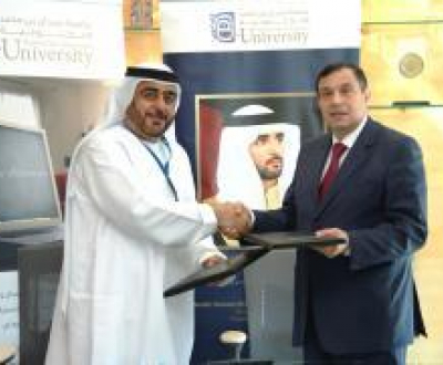 HBMeU signs MoU with Beirut Arab University to collaborate on e-learning initiatives during SCOP meeting 2012