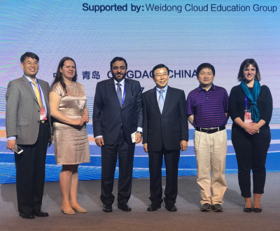HBMSU model for innovative learning under spotlight at International Forum on ICT and Education 2030