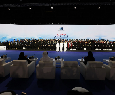 Mansoor bin Mohammed honours graduates at HBMSU's 15th graduation ceremony